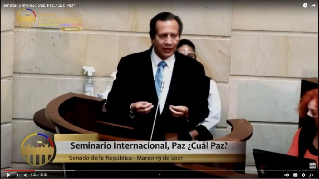 Seminario Internacional, Paz, ¿Cuál Paz?