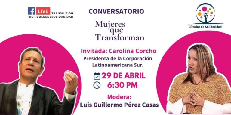 Carolina Corcho Presidenta de la Corporación Latinoamérica Sur