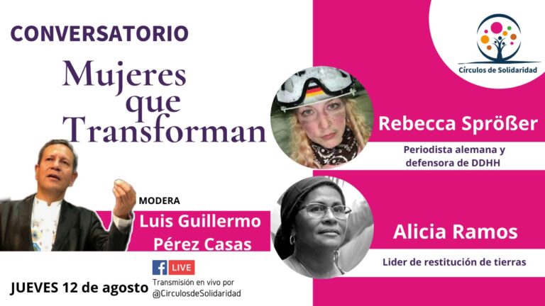 12 de agosto invitacion Alicia Ramos y Rebecca