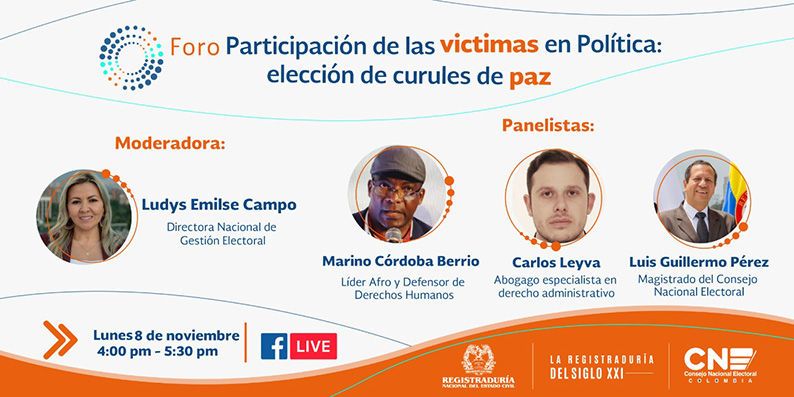 Foro Jornadas pedagogicas electorales CNE