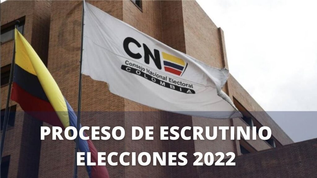 Proceso de escrutinio Elecciones 2022