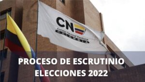 Proceso de escrutinio Elecciones 2022
