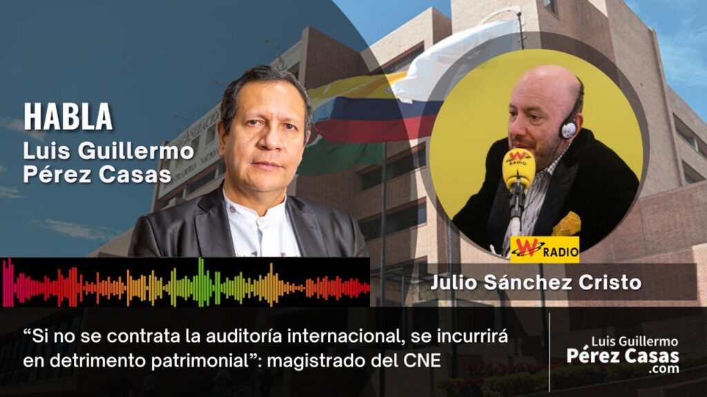 Luis Guillermo Perez Casas en la W Radio