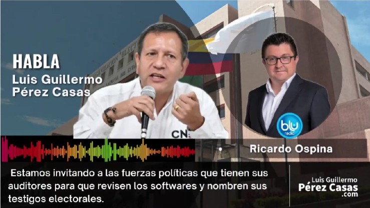 Luis Guillermo Perez invita a auditorias