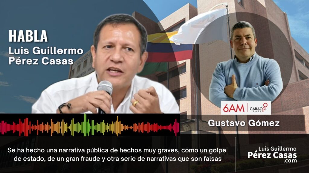 Luis Guillermo perez en Carcol Radio