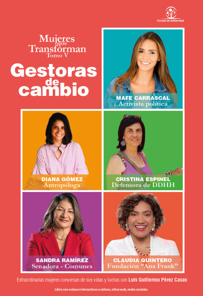 Portada Mujeres Que Transforman Tomo V Gestoras de Cambio