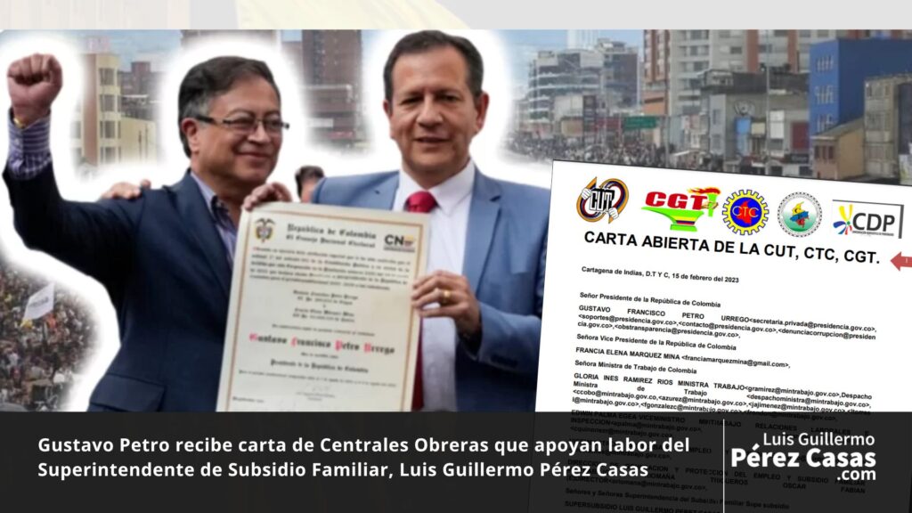 Carta de apoyo a Superintendente