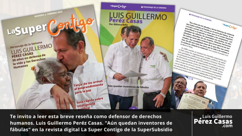 Luis Guillermo Defensor de derechos humanos