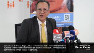 Comunicado de prensa suspension Luis Guillermo