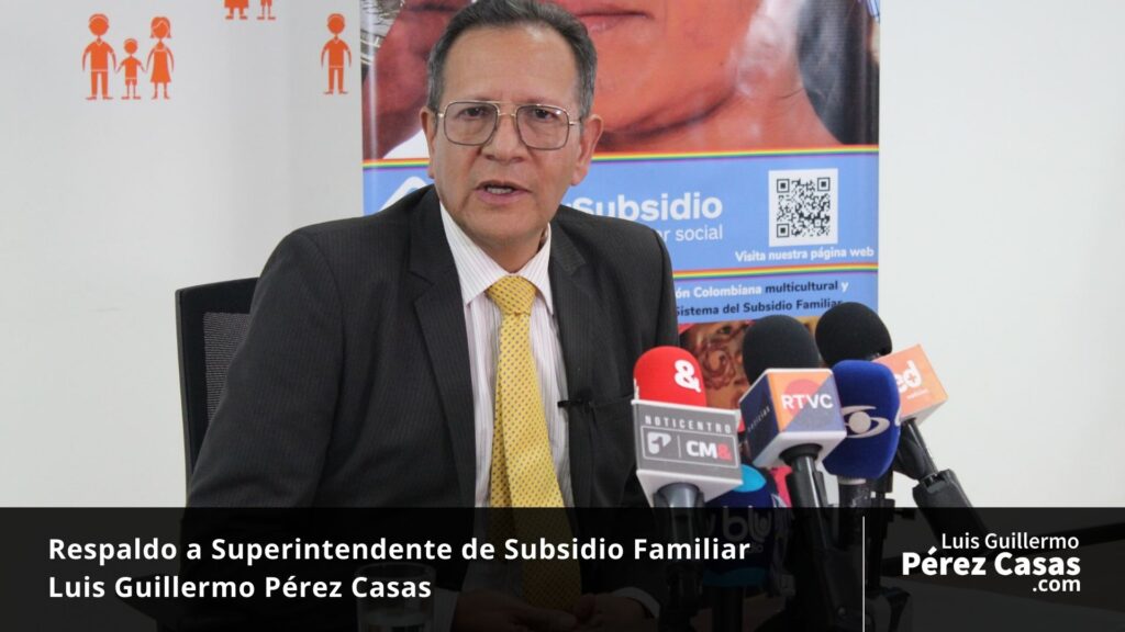 Respaldo a Luis Guillermo Perez