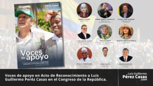 Voces de Apoyo Acto de Reconocimiento a Luis Perez Casas