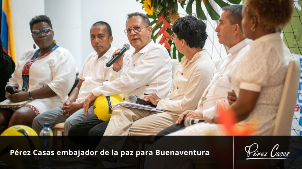 Perez Casas Embajador de Paz Buenaventura
