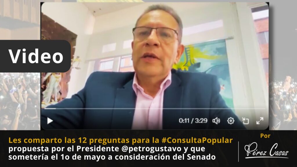 ConsultaPopular propuesta por el Presidente
