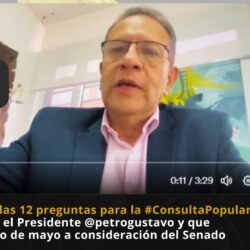 ConsultaPopular propuesta por el Presidente