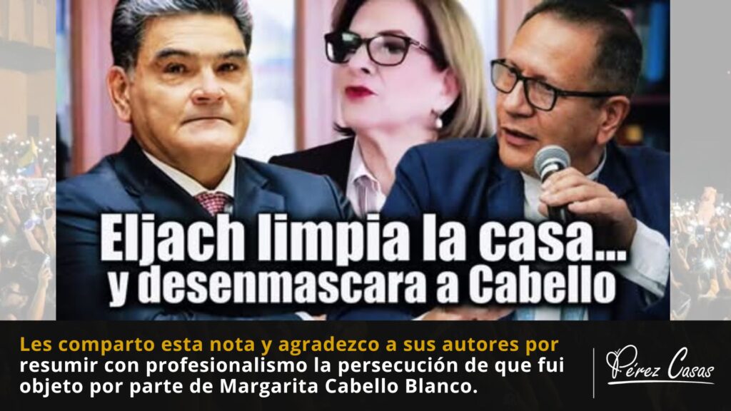 Eljach limpia la casa-revoca sancion