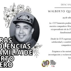 Walberto Quintero Asesinado