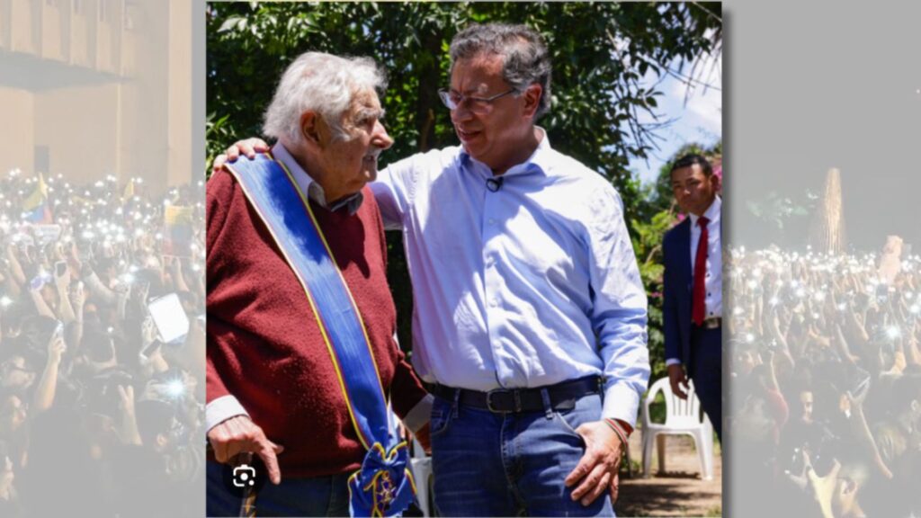 Pepe Mujica y Gustavo Petro - 1