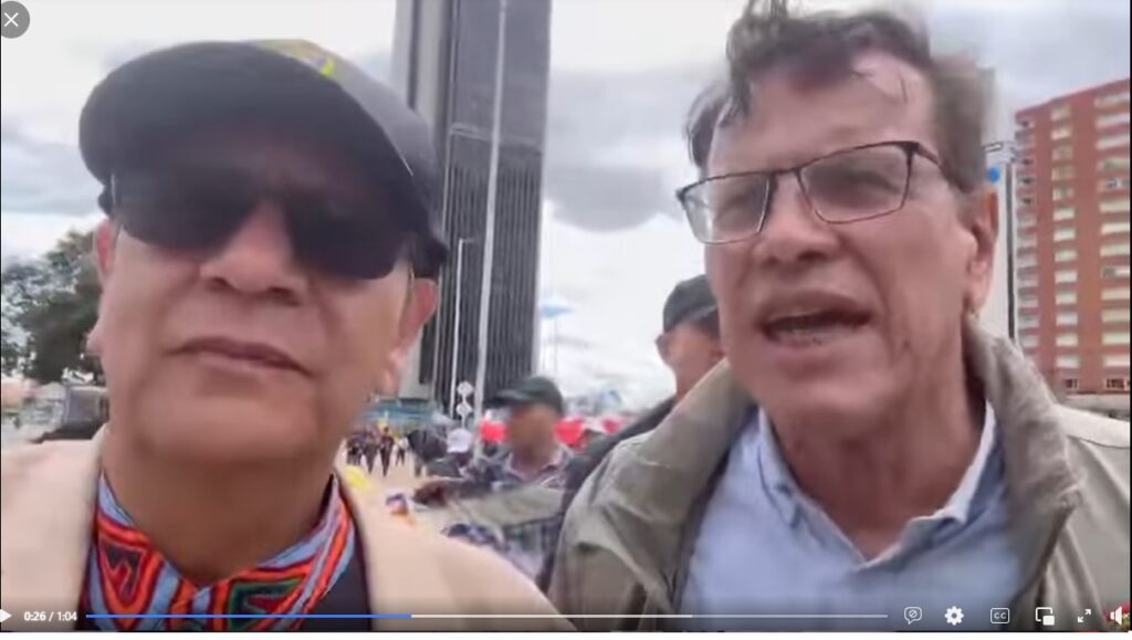 Video Luis Guillermo Perez Movilizacion con Fabio Cut