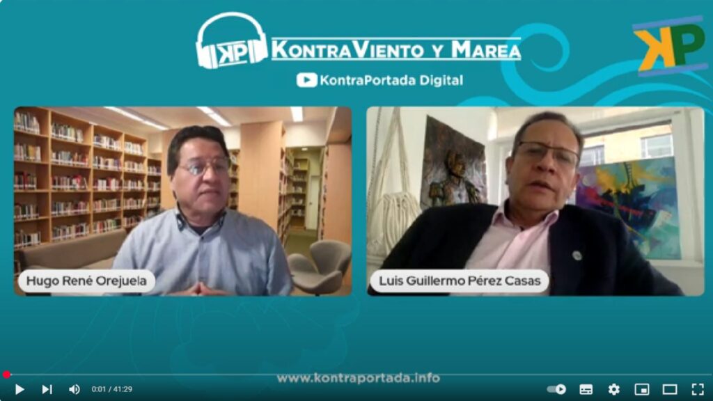 periodista Hugo René Orejuela al Dr. Luis Guillermo Perez Casas