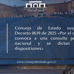 Consejo de Estado Suspende Por Perez Casas