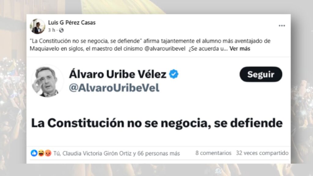 La Constitución no se negocia