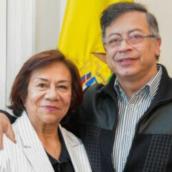 Canciller y Gustavo Petro