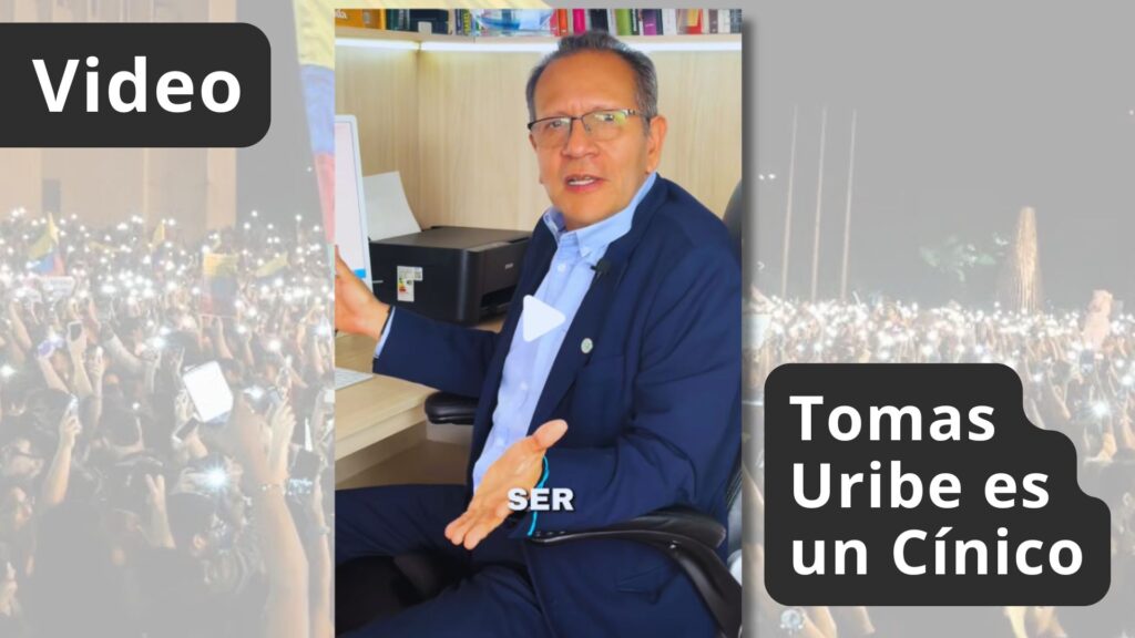 Tomas Uribe es un Cinico