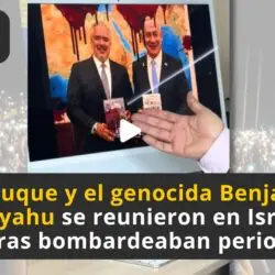 Duque y genocida Netanyahu
