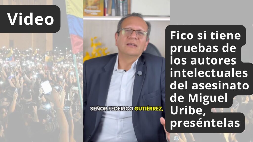 Fico presente pruebas del asesinato de Miguel Turbay