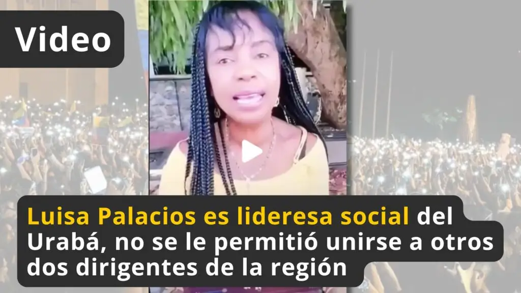 Luisa Palacios lideresa del Uraba