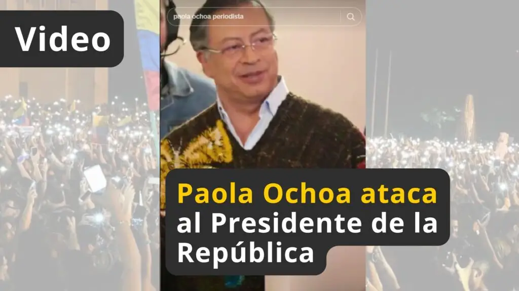 Paola Ochoa Ataca al Presidente