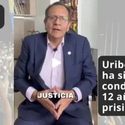 Uribe condenado a prision