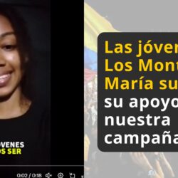 Jovenes de Montes de Maria apoyo a Luis Guillermo