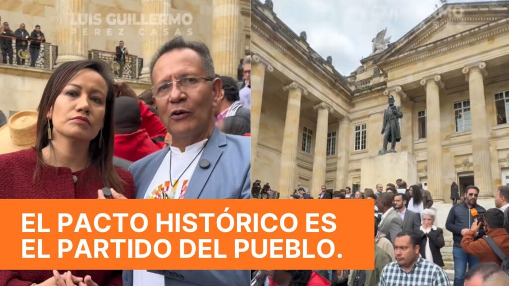 Carolina Corcho y Luis Guillermo Pacto HIstorico