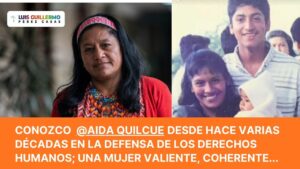 Aida Quilcue Candidata Vicepresidencial