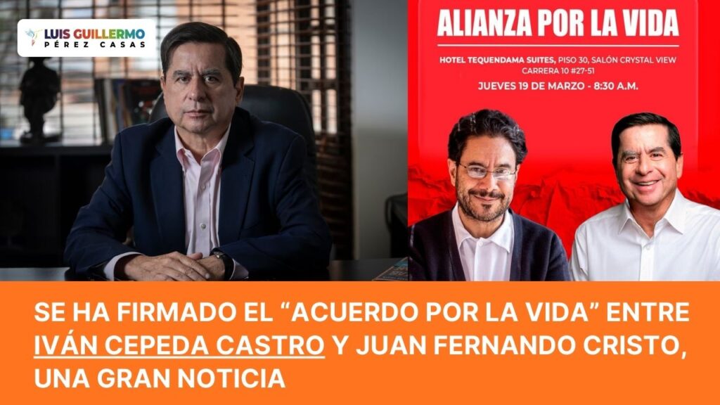 Alianza Juan Fdo Cristo e Ivan Cepeda