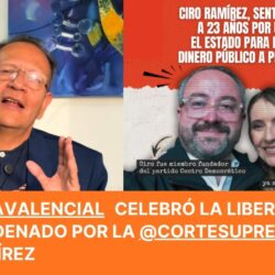 Ciro Ramirez Condenado a prision y Paloma Valencia