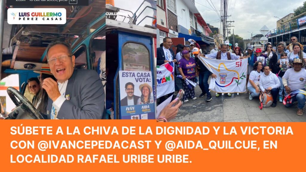 Chiva de la victoria con Ivan y Aida