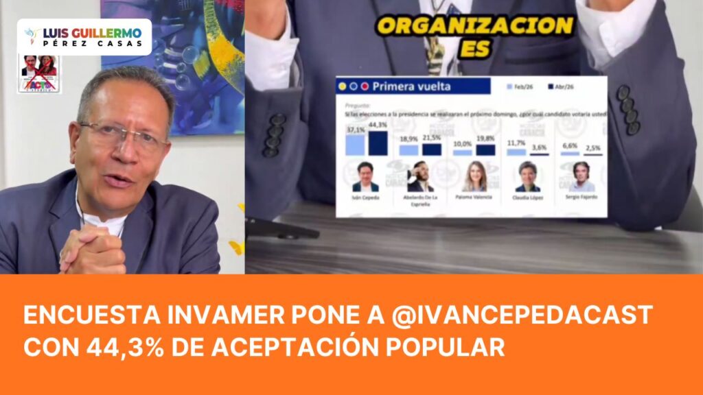 Encuesta Invamer Primero Ivan