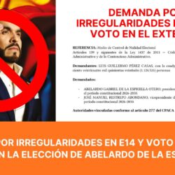 6 Demanda por Irregularidades en E14 y voto en el exterior