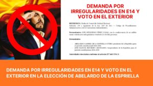 6 Demanda por Irregularidades en E14 y voto en el exterior