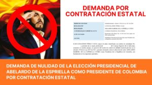 Demanda de nulidad por Contratacion Estatal de Abelardo