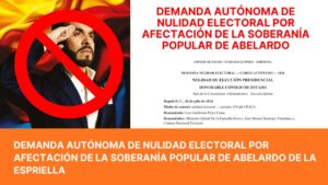 Demanda por afectacion a la soberania Abelardo